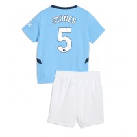 Manchester City John Stones #5 Replica Home Minikit 2024-25 Short Sleeve (+ pants)